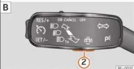 B RES/+ ON CANCEL OFF SET/- 1x 2 BFJ-0032
