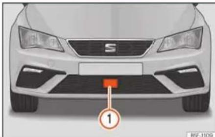 SEAT Leon ST (2019) - Czujnik radarowy - 1