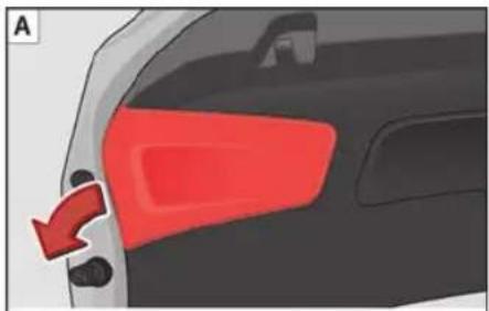 SEAT Leon ST (2018) - Żarówki świąteł tylnych (w pokrywie bagażnika) - 1