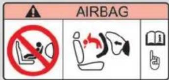 AIRBAG No pictogram i a
