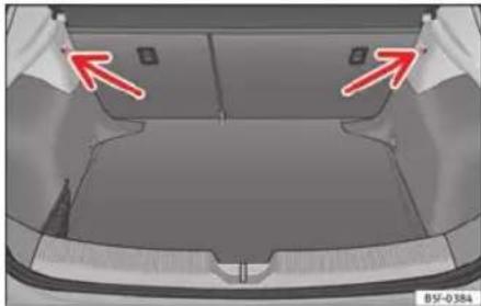 SEAT Leon ST (2018) - Wyposażenie przydatne przy przewożeniu i schowki - 1