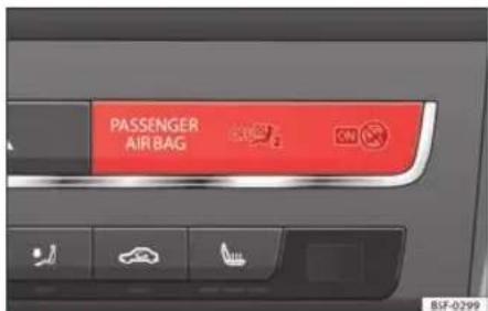 PASSENGER AIR BAG ON B5F-0299