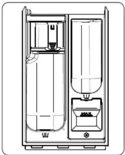 HISENSE WFQA9014EVJMT - Komora płynu zmiękczającego - 2