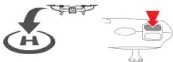 Syma W1 Pro - Pozycjonowanie optical flow - 6