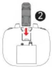 Syma W1 Pro - Montaż uchwytu telefonu - 2