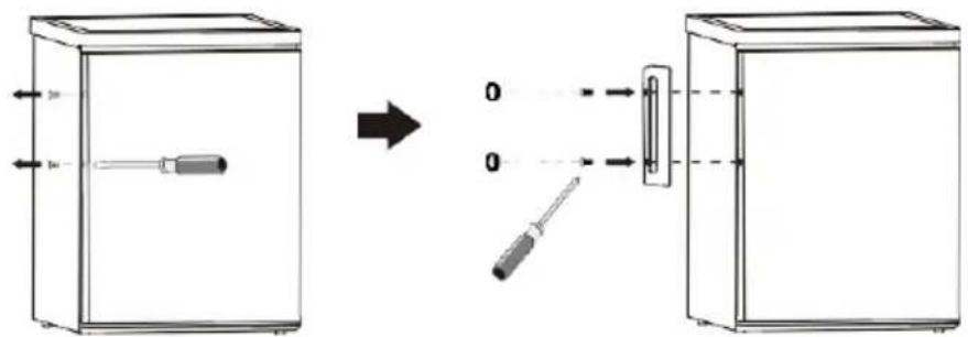 Smith&Brown SFTTF-111-SF3 - Zmiana kierunku otwierania drzwi - 10