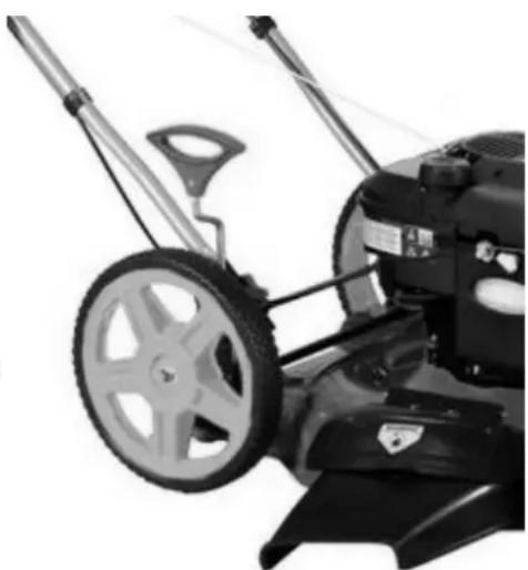 Hortmasz HKS 456 L - Regulacja wysokości koszenia - 2