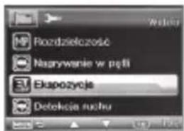 Götze & Jensen DC805 - Ustawienie trybu rejestracji rozmiaru wideo: - 3