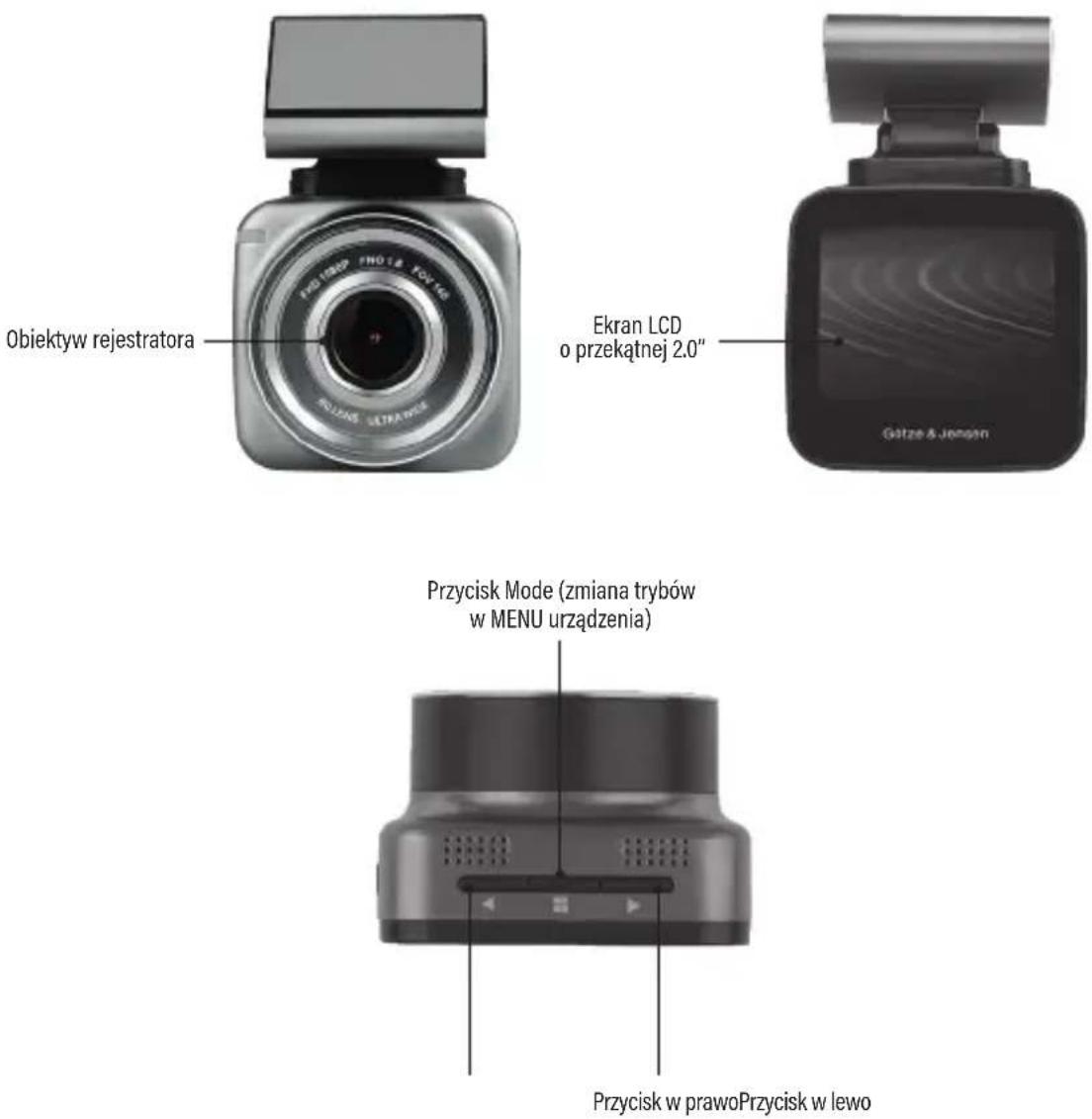 Götze & Jensen DC805 - Funkcje gniazda USB-C: - 1