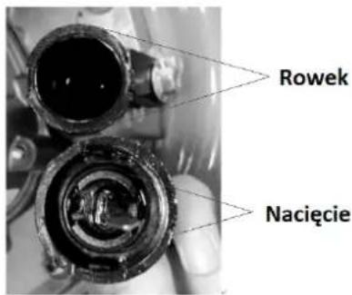 Rowek Nacięcie