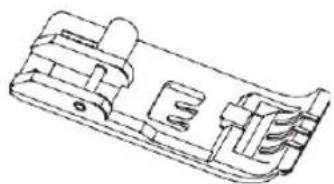 Minerva M5000CL - Stopka do wszywania sznurka lub lamówki (H10793B) - 1