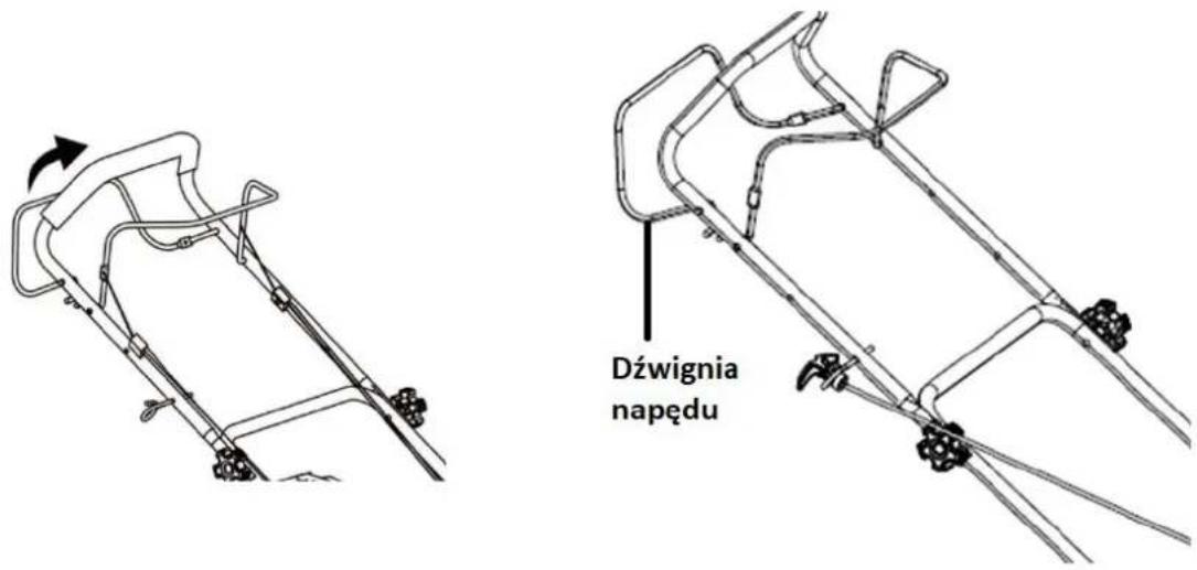 Dźwignia napędu