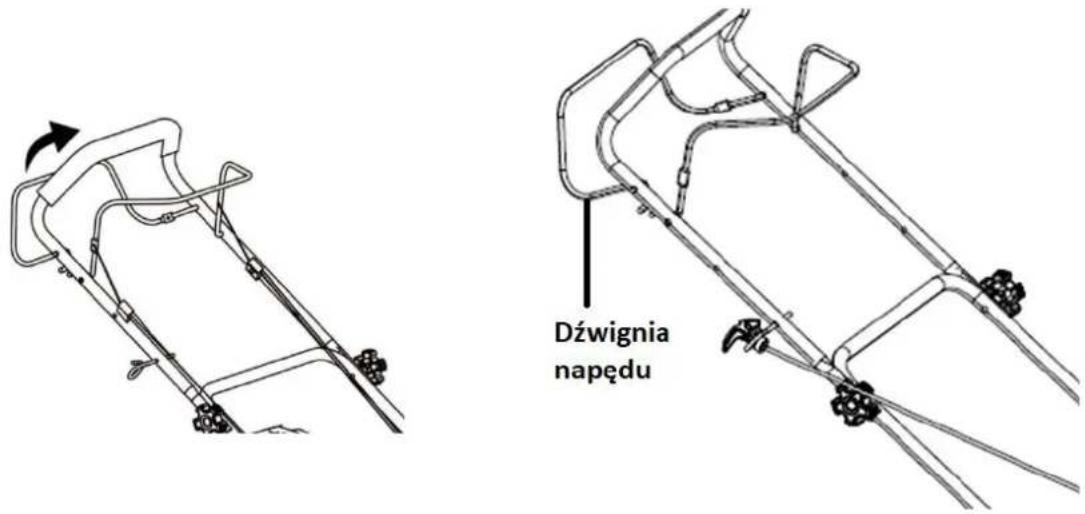Dźwignia napędu