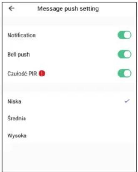 Eura WDP-90A3 - USTAWIENIA POWIADOMIEŃ URZĄDZENIA W APLIKACJI - 1