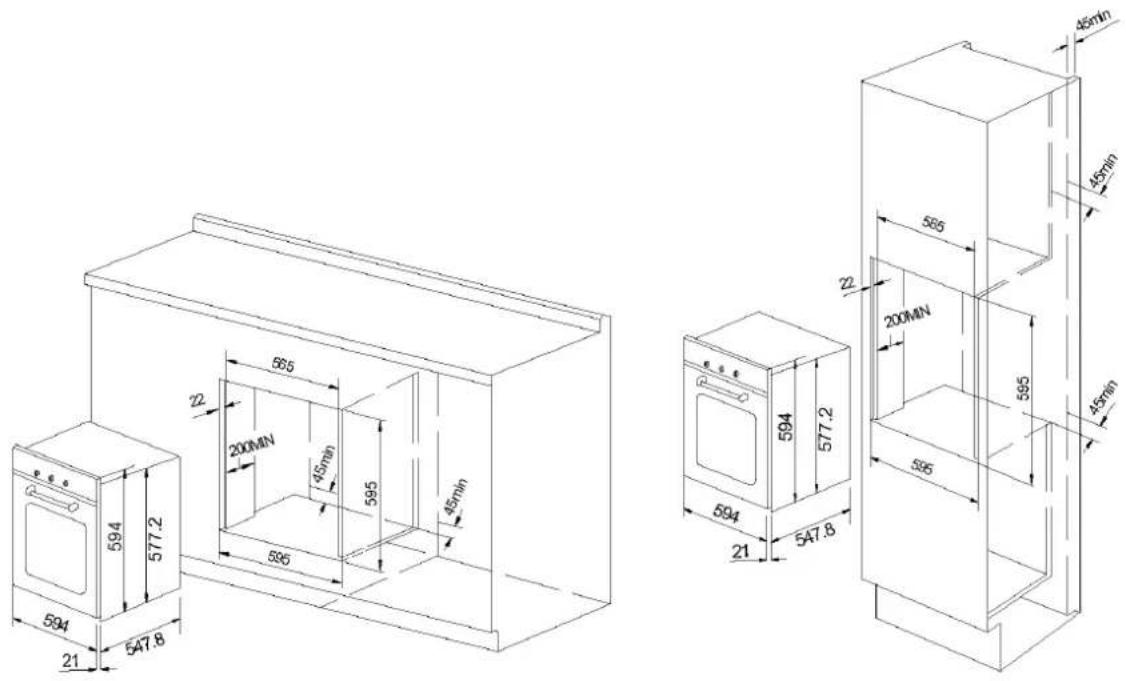 Solgaz SP-70-Duo - Montaż piekarnika do zabudowy - 1