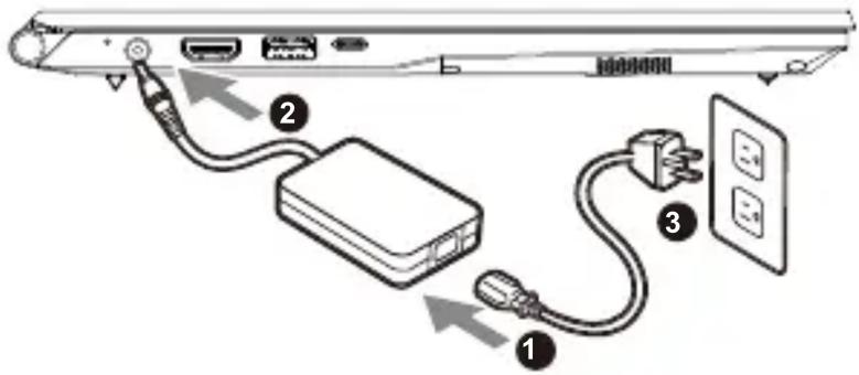 GIGABYTE U4 - 1-1. Pierwsze użycie notebooka GIGABYTE - 1