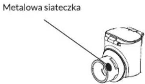 Metalowa siateczka