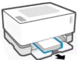 HP Neverstop Laser 1000w - Usuwanie zacięć z podajnika wejściowego - 4