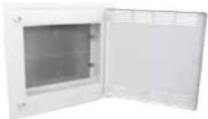 HAGER VF218TTQ - Flush mount features: - 2