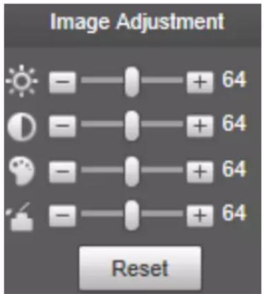 Image Adjustment 64 64 64 64 Reset