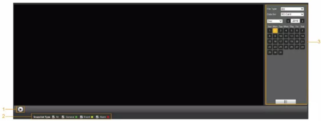 File Type: 89 Data Sec: NO Card Dec 2018 Start Main Time When This Fat Sat 1 3 4 5 6 7 5 9 10 11 12 13 14 15 16 17 18 19 20 21 22 23 24 25 26 27 28 29 30 31 Snapshot Type All General Event Alarm