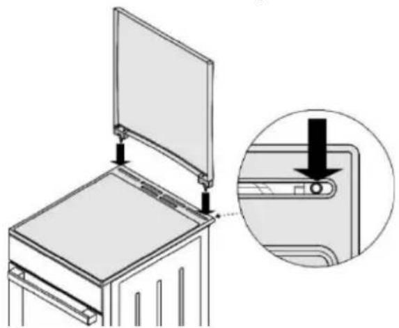 HISENSE HKS5C70BF - INSTALACJA POKRYWY (w zależności od modelu) - 1