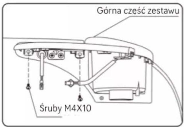 Górna część zestawu Śruby M4X10