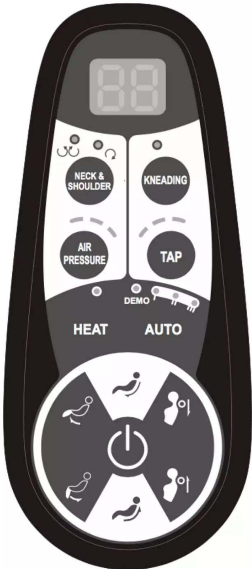 88 NECK & SHOULDER KNEADING AIR PRESSURE TAP DEMO HEAT AUTO