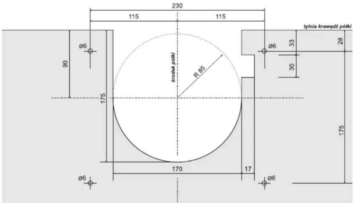Afrelli Prima Evo - SZCZEGÓŁOWA INSTRUKCJA MONTAŻU DLA OKAPU: AW-9 PRIMA EVO - 4