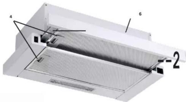 Smith&Brown SHT-611-B1 - Opis okapu kuchennego - 1