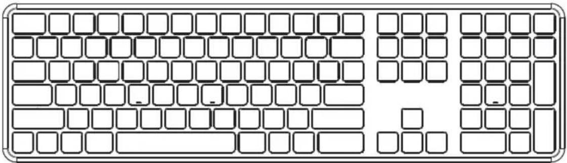 Omoton KB515 - Klawiatura bezprzewodowa - 1