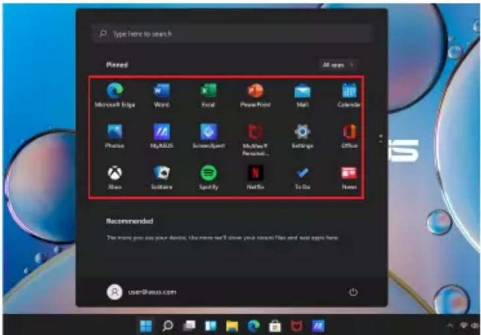ASUS VivoBook Go 15 OLED - Aplikacje Windows - 1