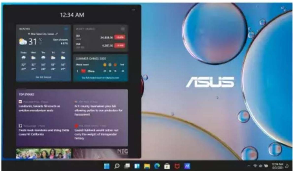 ASUS VivoBook Go 15 OLED - Widżety - 1