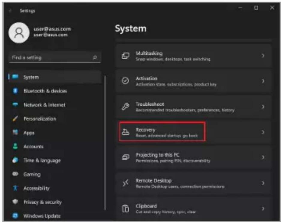 ASUS VivoBook Go 15 OLED - Opcje wykonywania kopii zapasowej - 1