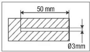 50 mm Ø3mm