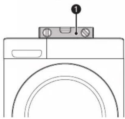 LG F2W8S506W - Regulacja i poziomowanie nóżek - 2