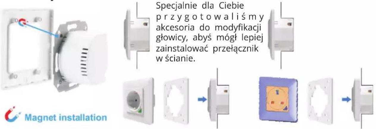 Avatto WT50 - Sposób montażu - 1