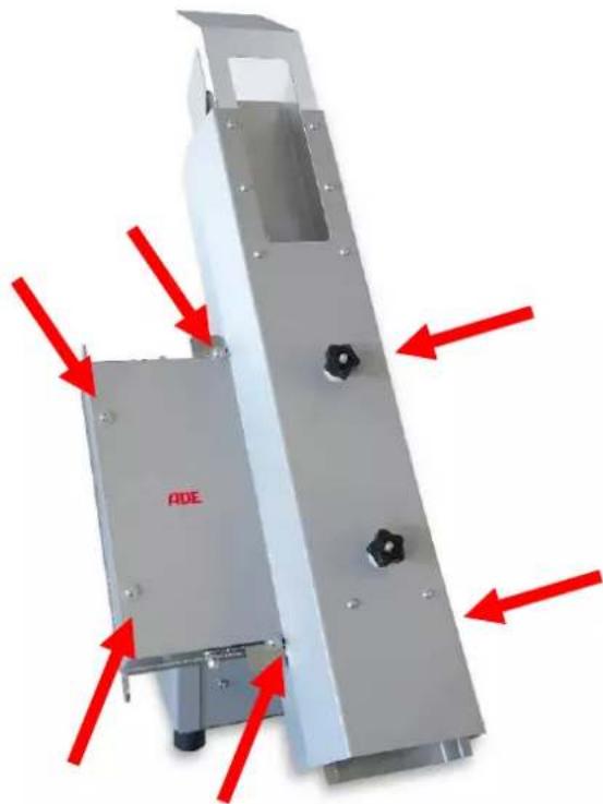 ADE BS-H - Before opening the machine, unplug the machine from the power supply! - 2