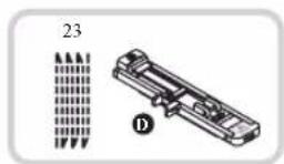 Red Star S200 - Ścieg cerujący - 1