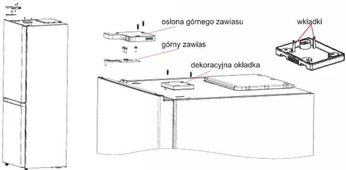 MIDEA MDRB379FGF02 - Zmiana drzwi prawe-lewe - 11