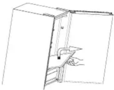 MIDEA MDRB379FGF02 - Czyszczenie szklanej półki - 1