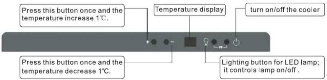 Berg BRGWM45 - Regulacja temperatury - 1