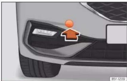 SEAT Leon ST (2024) - Mocowanie linki holowniczej z przodu - 1