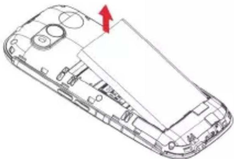 MaxCom MM471 - Instalacja kart SIM, karty microSD oraz akumulatora - 2