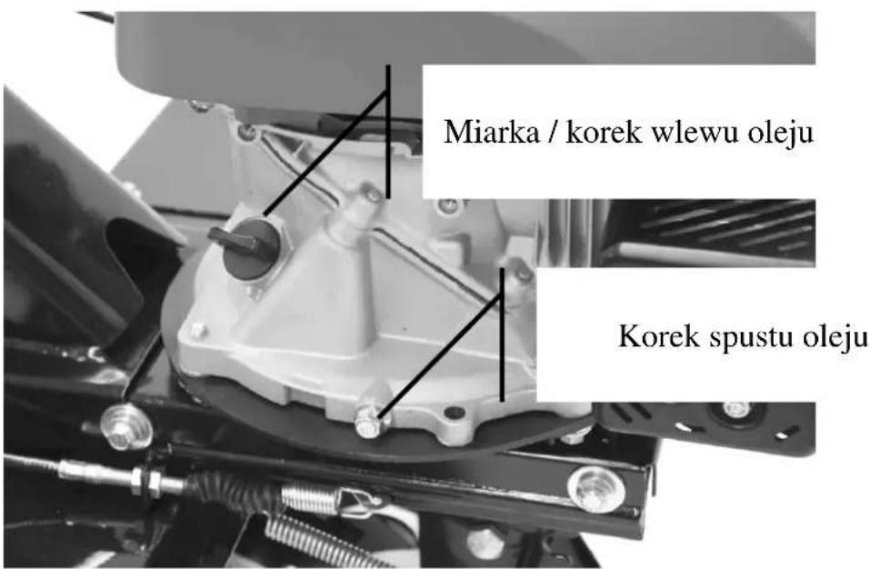 Miarka / korek wlewu oleju Korek spustu oleju