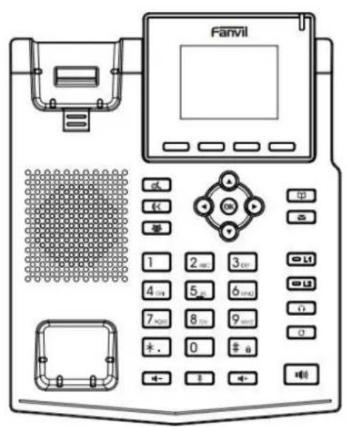 Fanvil X3S Pro - Zawartość opakowania X3S(P)Pro - 1