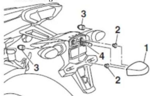 YAMAHA TRACER 9 (2015) - Wymiana żarówki oświetlenia tablicy rejestracyjnej - 1