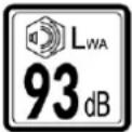 4Garden AM3221S - Symbole dotyczące urządzenia - 10