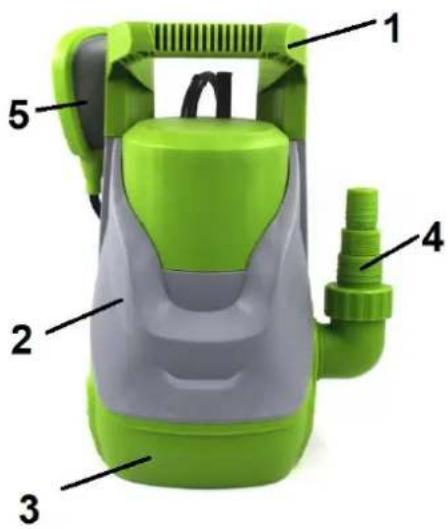 Lider FBW900 - Elementy pompy (budowa) - 1