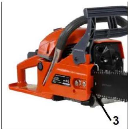 Lider HP5545 - Napinanie łańcucha tnącego - 5